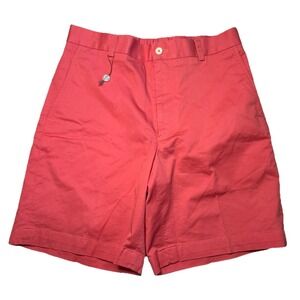 Southern Tide Channel Markers Men's Shorts W32 Coral Stretch Chino Golf NWT